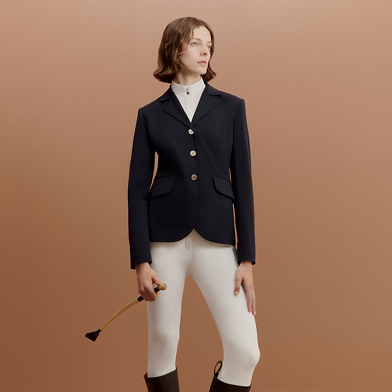 Jump competition jacket - Blue | Hermès USA